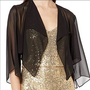 Alex Evenings Sheer Bolero Shrug (246)